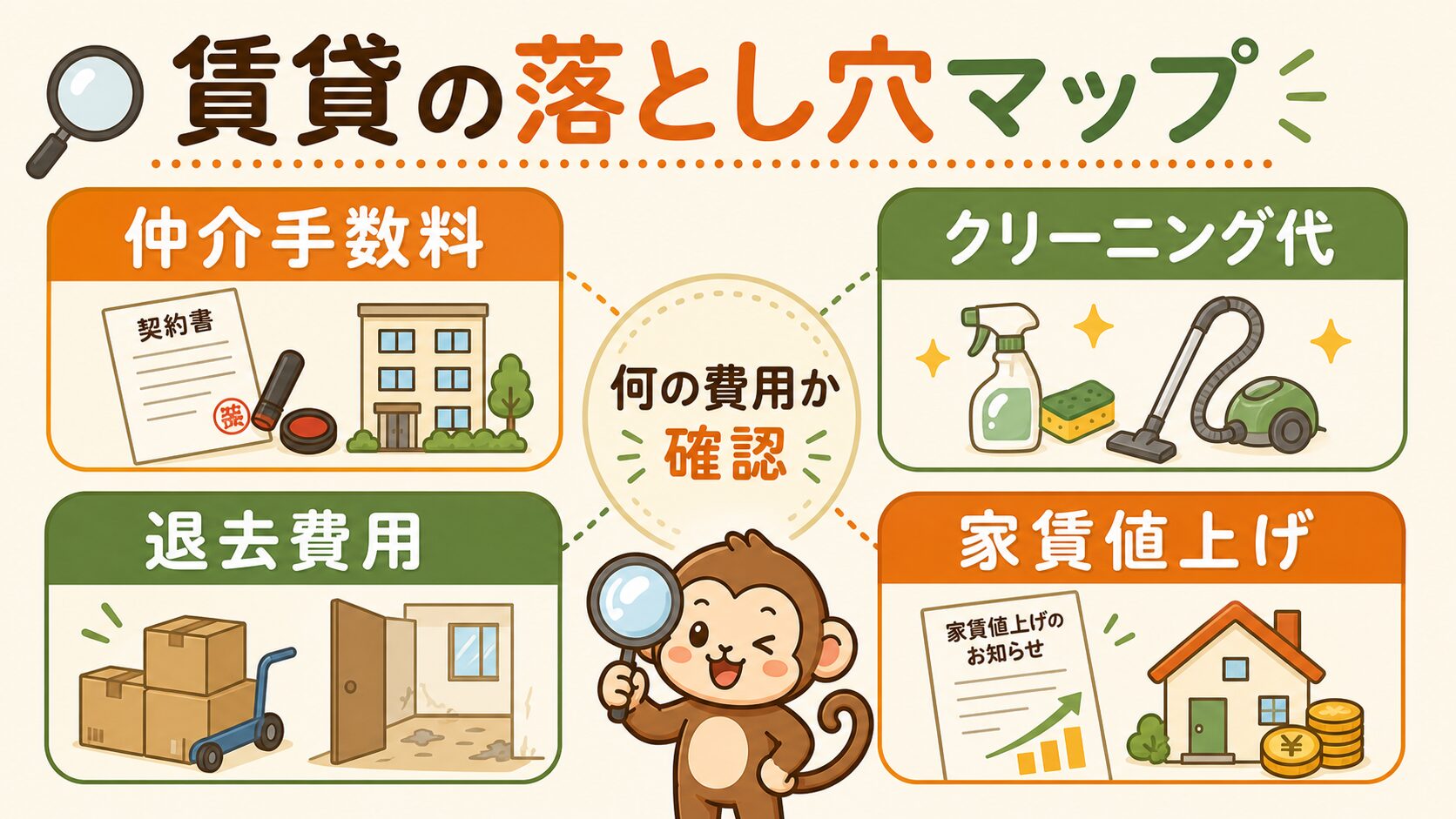 賃貸の落とし穴マップ